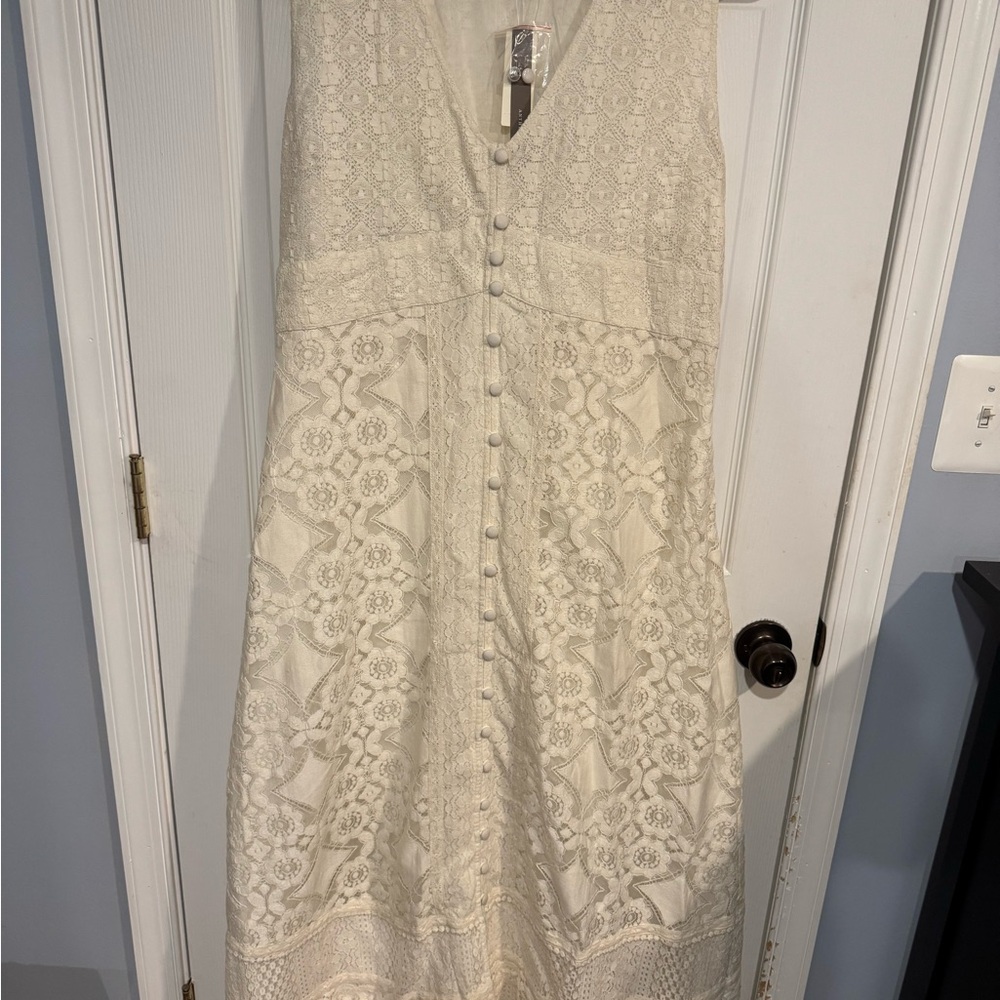 Anthropologie Verb by Pallas Singhee Sleeveless V-neck Maxi Dress - Picture 4 of 16
